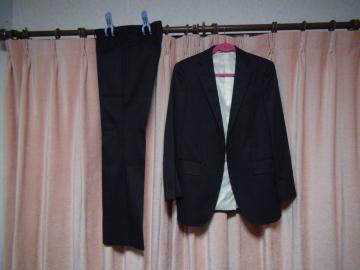 THE SUIT COMPANYのスーツ(M)ウール!。