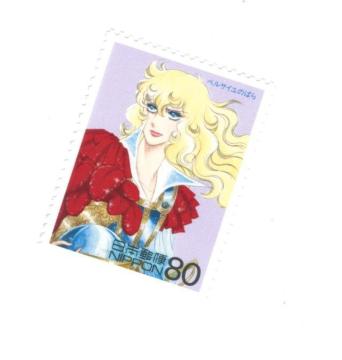 切手AA☆20世紀デザイン切手 第14集 ベルサイユのばら 80円1枚