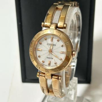 CITIZEN �V�`�Y�� �E�B�b�J �G�R�h���C�u �r���v �\�[���[ E031-S057272 GP �z���C�g �S�[���h ���f�B�[�X