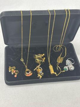 �A�N�Z�T���[ ���܂Ƃ� �l�b�N���X �C�������O �J�t�X �w�� �F�� �X�� �^�� �S�[���h�J���[ �C�~�e�[�V����