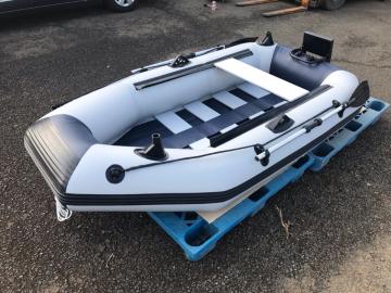 二人用ゴムボート スラットフロア ロッドホルダー マウント付