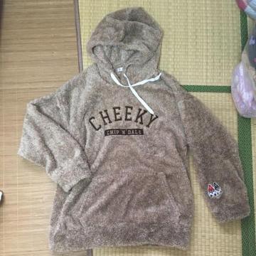 ディズニー・チップ&デールワッペンボアパーカー 3L4L