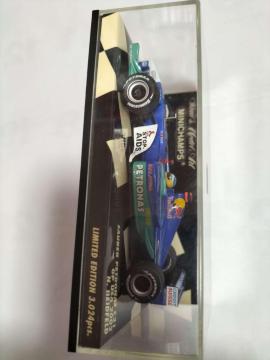 1/43 MINICHAMPS �U�E�o�[ �y�g���i�X C21 N.�n�C�h�t�F���h USA GP 2002 ����i