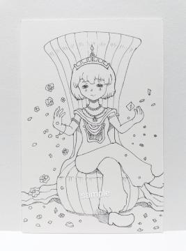 IWiCXg `CXg nhCh G mN  AiO A[g Ԃƕ ̎q illustration