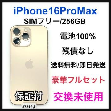 �������g�p iPhone 16 Pro Max 256 GB SIM�t���[ �{��