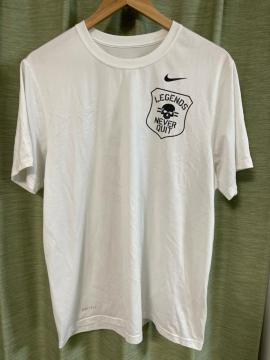 NIKE �i�C�L �����Y L DRI-FIT ����T�V���c �z���C�g �X�J���v�����g �g���[�j���O�E�F�A