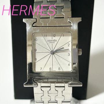 HERMES エルメス 腕時計 HH1.710 1240560 QZ 動作確認済み