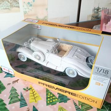 �~�j�J�[�x���c  Maisto 1/18 �����Z�f�X�x���c 500 K Typ �X�y�V�������[�h�X�^�[ �~�j�J�[