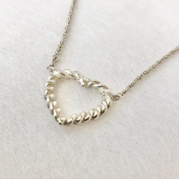 �y�ɔ��i�zTIFFANY �e�B�t�@�j�[ �c�C�X�g�n�[�g �I�[�v���n�[�g �l�b�N���X SV925 ���B���e�[�W