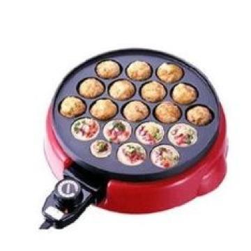 温度調節.プレート取り外し可能♪着脱式 電気たこ焼き器