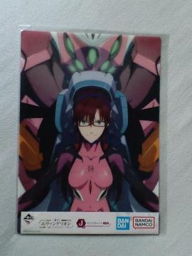 一番くじエヴァンゲリオンJ賞ビジュアルシート☆真希波マリイラストリアス