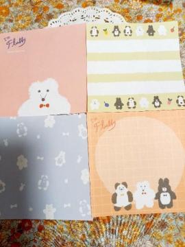 お裾分け☆i'm Fluffyメモ4枚☆