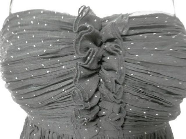 LIMITTLESLUXURY黒ラメプリーツベアキャミワンピドレス < 女性ファッション LIMITTLESLUXURY黒ラメプリーツベアキャミワンピドレス < 女性ファッションの