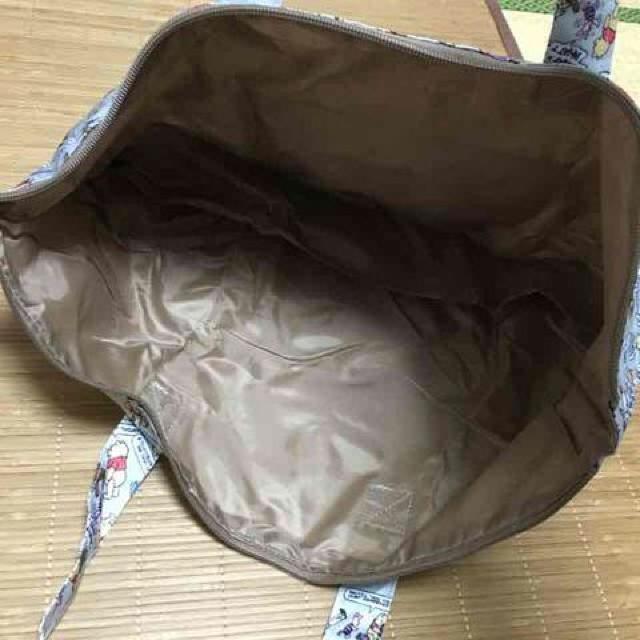 ディズニー・ポケッタブルトートバッグ。プー&フレンズ柄グレー < ブランド ディズニー・ポケッタブルトートバッグ。プー&フレンズ柄グレー < ブランドの