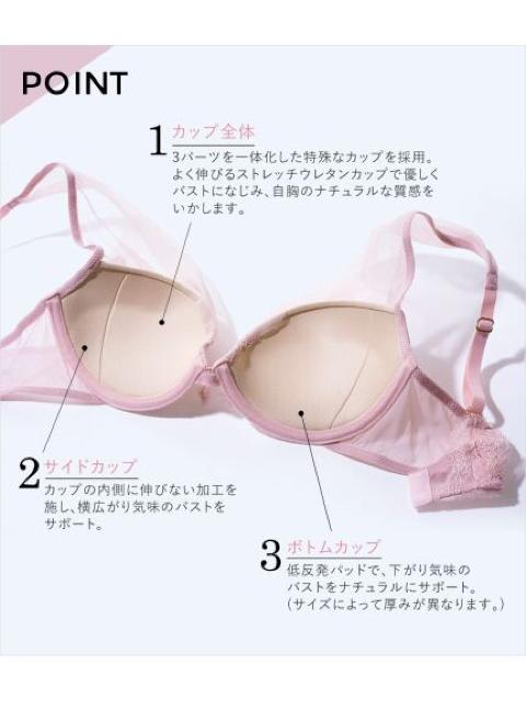 選べるサイズ●シアーメイクフルールブラ&ムネキュンソング【新品】E65かF65●PEACH JOHNピーチジョン●紫パープル < ブランド  選べるサイズ●シアーメイクフルールブラ&ムネキュンソング【新品】E65かF65●PEACH JOHNピーチジョン●紫パープル < ブランドの