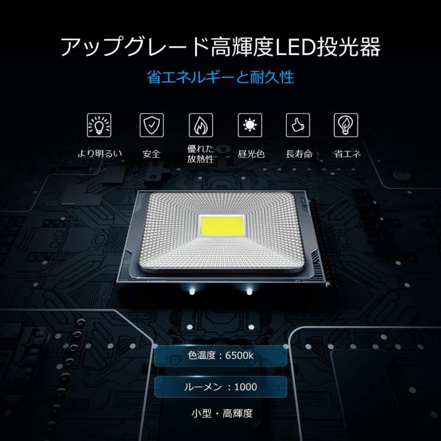 led 投光器 20W 昼光色 作業灯 6500K 2000LM < ペット/手芸/園芸  led 投光器 20W 昼光色 作業灯 6500K 2000LM < ペット/手芸/園芸の