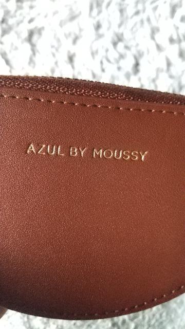 AZUL  BY  MOUSSYの小銭入れ財布★美品★茶色 < ブランド  AZUL  BY  MOUSSYの小銭入れ財布★美品★茶色 < ブランドの