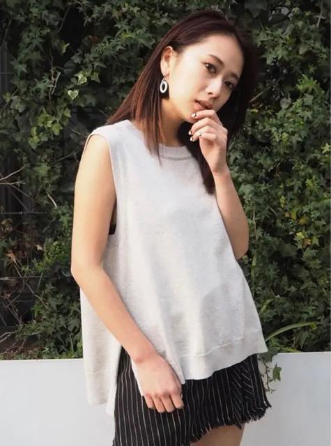 定価5,940円●MURUAムルーア●イレヘムルーズニットタンク●黄緑ライムグリーン●ノースリーブ < ブランド 定価5,940円●MURUAムルーア●イレヘムルーズニットタンク●黄緑ライムグリーン●ノースリーブ < ブランドの