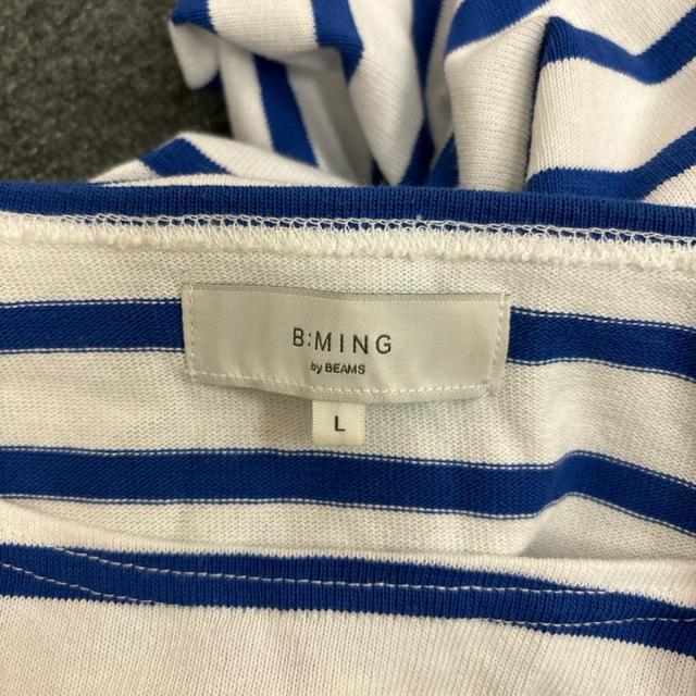 即決 B:MING by BEAMS ボーダー 長袖 コットン < 男性ファッション  即決 B:MING by BEAMS ボーダー 長袖 コットン < 男性ファッションの
