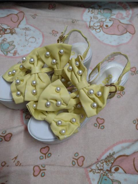 one spo☆リボンサンダル < ブランド one spo☆リボンサンダル < ブランドの