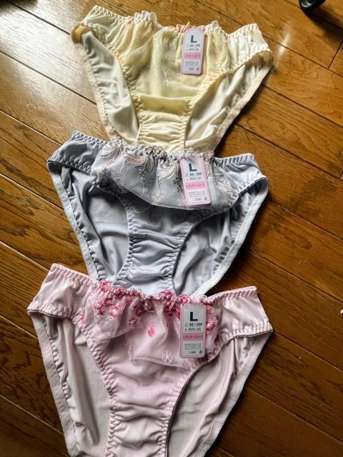 Lサイズ!3枚セット!光沢感ある!ストレッチ!エレガント!ショーツ!新品!No.キュート < 女性ファッション  Lサイズ!3枚セット!光沢感ある!ストレッチ!エレガント!ショーツ!新品!No.キュート < 女性ファッションの