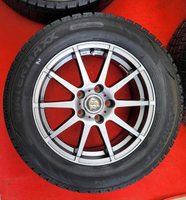 XgW[ 16in 6.5J +35 PCD114.3_bv WINTER MAXX 4{Zbg215/60R16  /oCN