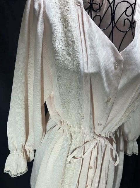 MAJESTIC LEGON レース装飾 7分袖チュニック ペプラム レディース < ブランド MAJESTIC LEGON レース装飾 7分袖チュニック ペプラム レディース < ブランドの