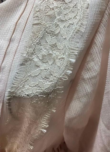 MAJESTIC LEGON レース装飾 7分袖チュニック ペプラム レディース < ブランド MAJESTIC LEGON レース装飾 7分袖チュニック ペプラム レディース < ブランドの