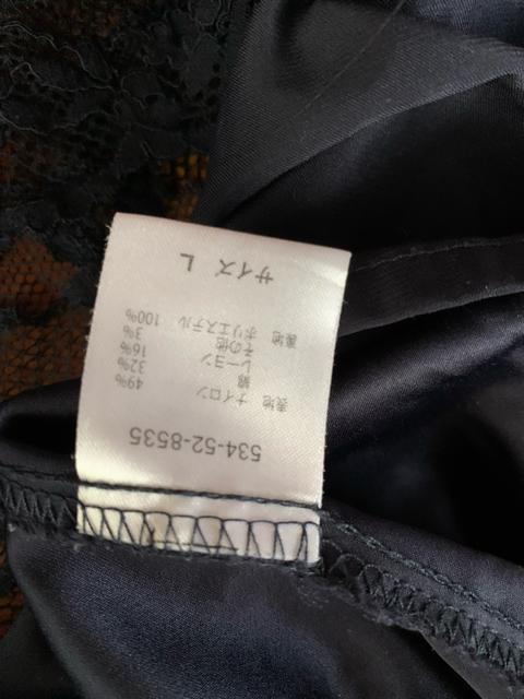 紺色。レースワンピース サイズL。送料無料 < 女性ファッション  紺色。レースワンピース サイズL。送料無料 < 女性ファッションの