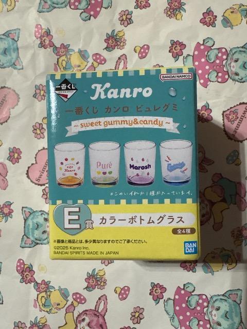 1番くじカンロピュレグミ★カラーボトムグラス マロッシュ < インテリア/ライフ 1番くじカンロピュレグミ★カラーボトムグラス マロッシュ < インテリア/ライフの