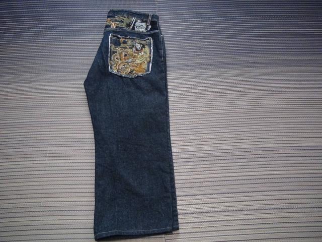 GUMUのデニム 派手な絵 メンズ 未使用に近い (XXL)!。 < 男性ファッション GUMUのデニム 派手な絵 メンズ 未使用に近い (XXL)!。 < 男性ファッションの