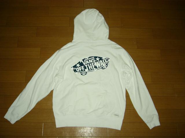 SOPHNET.ソフネット × VANS スウェット パーカー M 白 ヴァンズ < ブランド  SOPHNET.ソフネット × VANS スウェット パーカー M 白 ヴァンズ < ブランドの