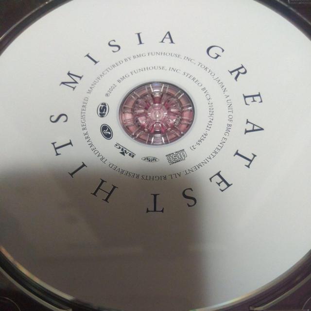 xXgCD MISIA GREATEST HITS т ~[V  ^gObY 