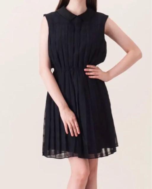 バーバリーシフォンチェックプリーツワンピース  ネイビー 新品 < ブランド  バーバリーシフォンチェックプリーツワンピース  ネイビー 新品  < ブランドの