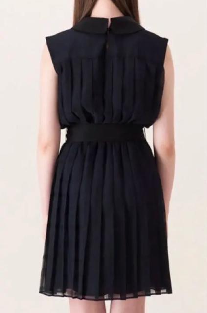 バーバリーシフォンチェックプリーツワンピース  ネイビー 新品 < ブランド  バーバリーシフォンチェックプリーツワンピース  ネイビー 新品 < ブランドの