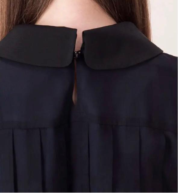 バーバリーシフォンチェックプリーツワンピース  ネイビー 新品 < ブランド  バーバリーシフォンチェックプリーツワンピース  ネイビー 新品 < ブランドの