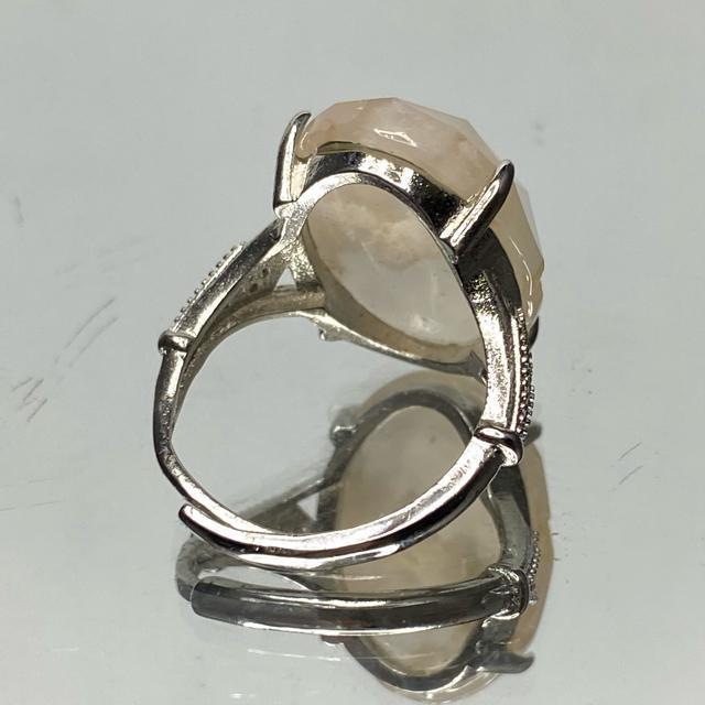 《No.R200》天然石桜瑪瑙 フリーサイズリング < 女性アクセサリー/時計  《No.R200》天然石桜瑪瑙 フリーサイズリング < 女性アクセサリー/時計の