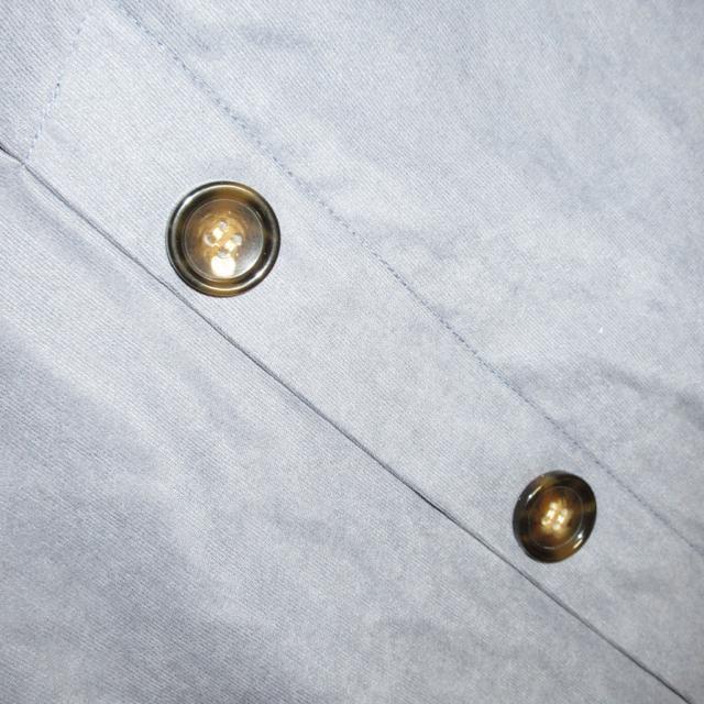 未使用☆飾りボタン付きロングスカート(ブルーグレー系) < 女性ファッション  未使用☆飾りボタン付きロングスカート(ブルーグレー系) < 女性ファッションの