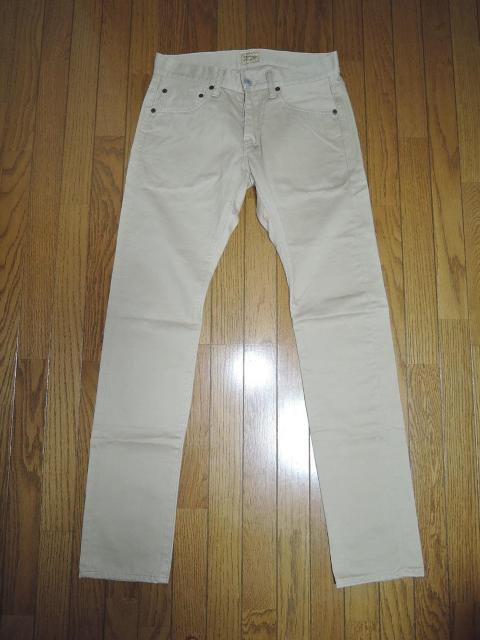 MARBLES マーブルズ 薄手 コットンパンツ S ベージュ系 チノ スリム パンツ TMT < ブランド  MARBLES マーブルズ 薄手 コットンパンツ S ベージュ系 チノ スリム パンツ TMT < ブランドの