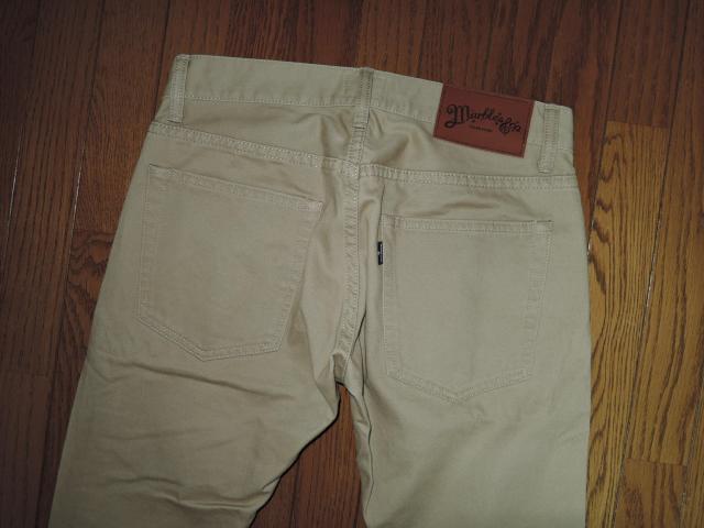 MARBLES マーブルズ 薄手 コットンパンツ S ベージュ系 チノ スリム パンツ TMT < ブランド  MARBLES マーブルズ 薄手 コットンパンツ S ベージュ系 チノ スリム パンツ TMT < ブランドの