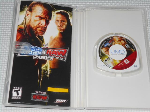 PSP★WWE SMACKDOWN VS RAW 2009 海外版 北米版 < ゲーム本体/ソフト  PSP★WWE SMACKDOWN VS RAW 2009 海外版 北米版 < ゲーム本体/ソフトの