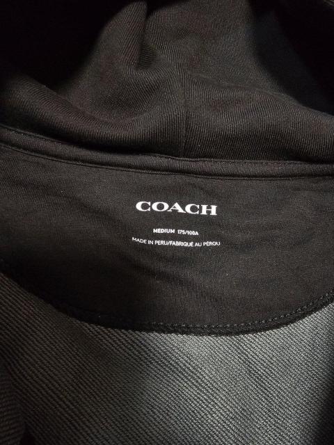 COACH シグネチャー柄 ジップアップパーカー M 175/100A < ブランド  COACH シグネチャー柄 ジップアップパーカー M 175/100A < ブランドの