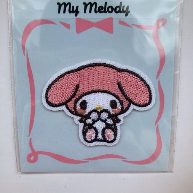 サンリオ マイメロ マイメロディー アイロン接着 ハンドメイド ワッペン N2m < アニメ/コミック/キャラクター サンリオ マイメロ マイメロディー アイロン接着 ハンドメイド ワッペン N2m < アニメ/コミック/キャラクターの