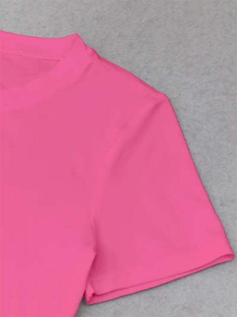 爆ヤス価格890円★女性用 カルバンプリント T シャツ 春/夏、毎日の T シャツに適した多用途 ローズレッド 日本サイズL < 女性ファッション 爆ヤス価格890円★女性用 カルバンプリント T シャツ 春/夏、毎日の T シャツに適した多用途 ローズレッド 日本サイズL < 女性ファッションの