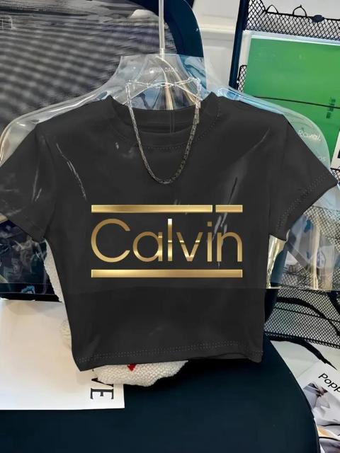 爆ヤス価格890円★女性用 カルバンプリント T シャツ 春/夏、毎日の T シャツに適した多用途 ローズレッド 日本サイズL < 女性ファッション 爆ヤス価格890円★女性用 カルバンプリント T シャツ 春/夏、毎日の T シャツに適した多用途 ローズレッド 日本サイズL < 女性ファッションの