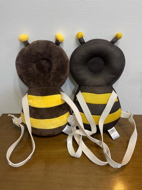 赤ちゃん用転倒防止用ヘッドガード転倒防止リュック ミツバチ 2個セット < キッズ/ベビー  赤ちゃん用転倒防止用ヘッドガード転倒防止リュック ミツバチ 2個セット < キッズ/ベビーの