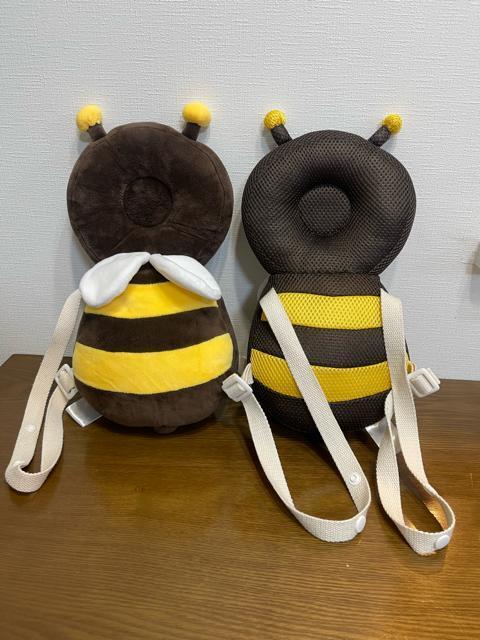 赤ちゃん用転倒防止用ヘッドガード転倒防止リュック ミツバチ 2個セット < キッズ/ベビー  赤ちゃん用転倒防止用ヘッドガード転倒防止リュック ミツバチ 2個セット < キッズ/ベビーの