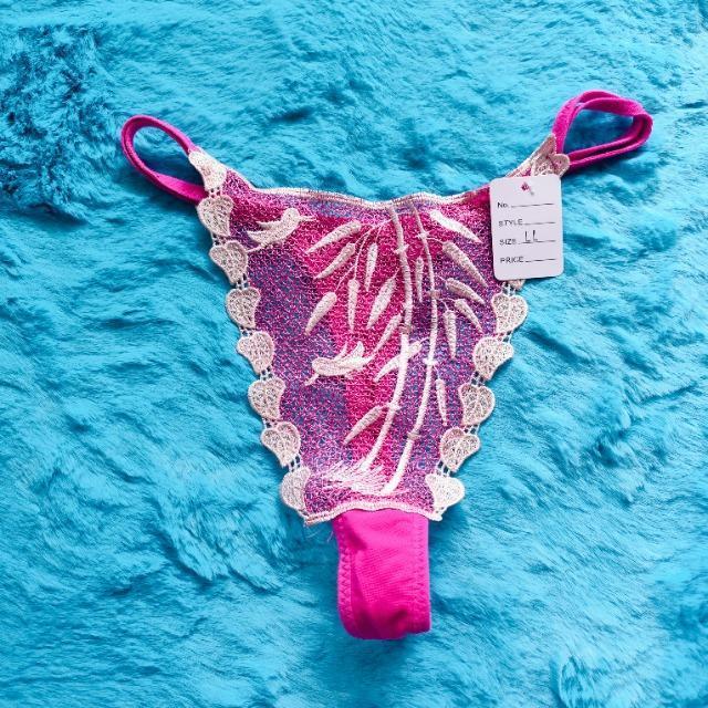 エロカワ。。。豪華刺繍透けレースTバック。。。ピンク。。。パンティー。。。ショーツ。。LL。。。 < 女性ファッション エロカワ。。。豪華刺繍透けレースTバック。。。ピンク。。。パンティー。。。ショーツ。。LL。。。 < 女性ファッションの