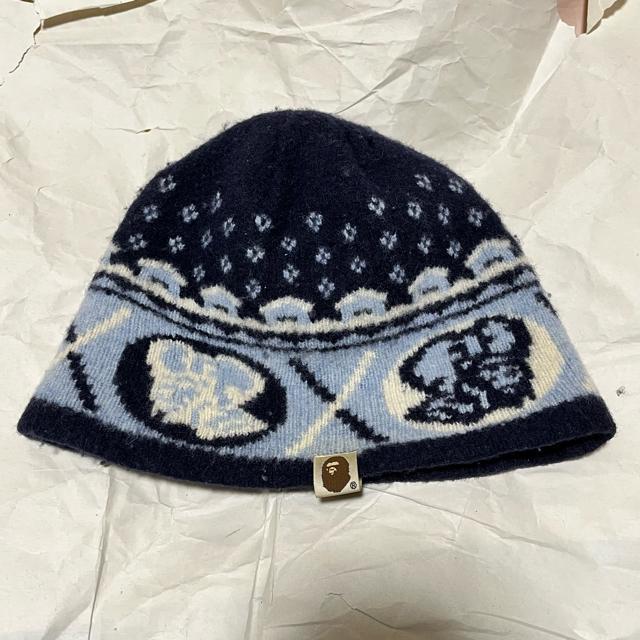 �y�󏭁z A BATHING APE ���^�O �r�[�j�[ ���� �\���W���[�G�C�v �j�b�g�X  �j�b�g�L���b�v  �� �u�����h�� 