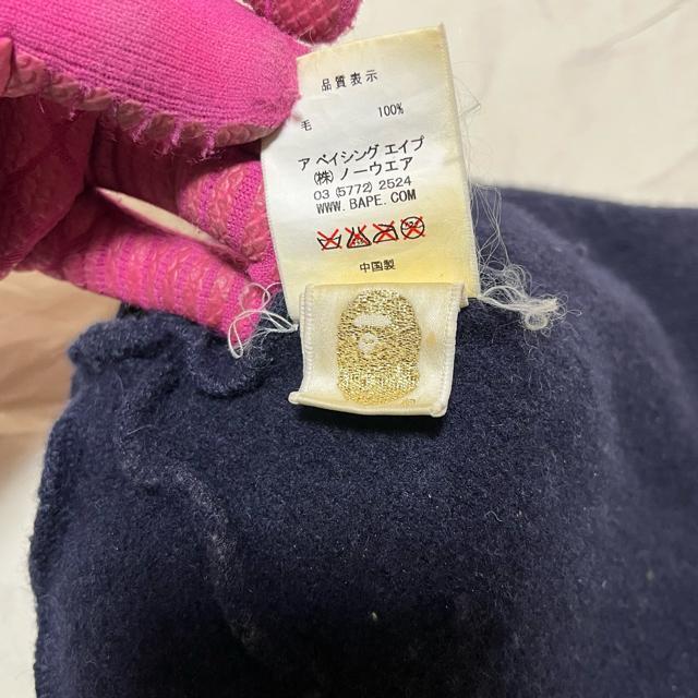 �y�󏭁z A BATHING APE ���^�O �r�[�j�[ ���� �\���W���[�G�C�v �j�b�g�X  �j�b�g�L���b�v �� �u�����h�� 